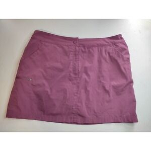 32 Degrees Cool Womens Active‎ Skort XL Plum Purple Hiking Golf Tennis Skirt